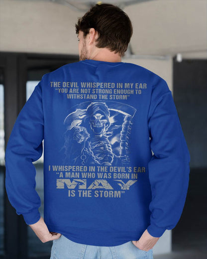 May - The Devil Whispered In My Ear - T-Shirt For Man - DONN05 (SKU08-87-05)