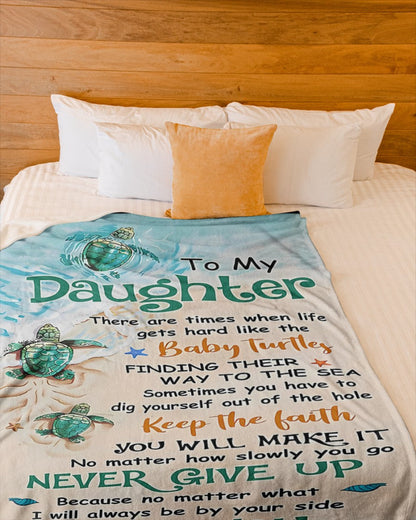 Special Gift For Your Daughter Blanket - From Mom