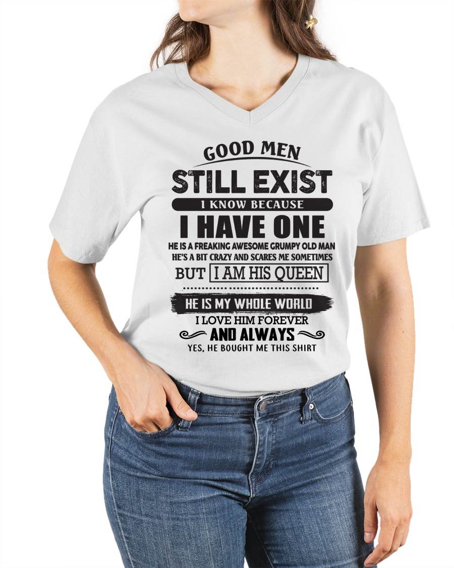 Good Men Still Exist - Perfect Gift For Your Girlfriend, Wife From Boyfriend, Husband - EBIL00 (SKU26T-0192-00)