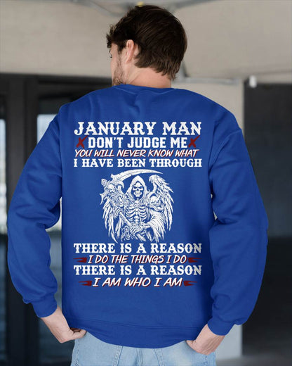 January Man Don't Judge Me – T-Shirt For Man – DOAN01 (SKU10-49-01)