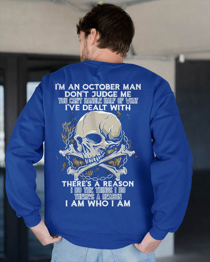 OCTOBER – DON’T JUDGE ME – T-SHIRT FOR MAN – DOAN10 (SKU26T-01-04-10)