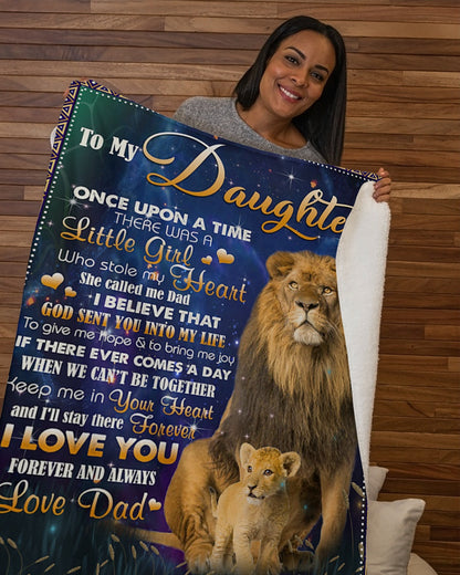 Special blanket for Daughter - From Dad blanket