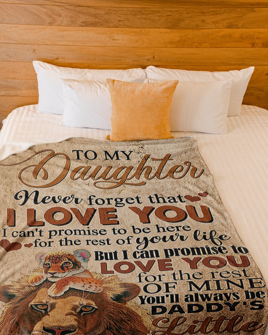 Special Gift For Your Daughter Blanket - From Dad