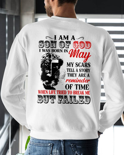 May - I Am A Son Of God – T Shirt For Man – DONN05 (SKU2604-189-05)
