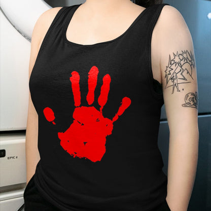 Native American T-Shirts, Vintage Native American Unisex T-Shirt/Hoodie/Sweatshirt HLT00 - Native America Stolen Sisters Red Hand T-Shirt (1)