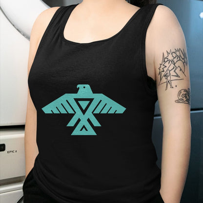 Native American T-Shirts, Vintage Native American Unisex T-Shirt/Hoodie/Sweatshirt HLT00 - Native American Thunderbird Funny Tribal Art Gift Men Women T-Shirt (2)