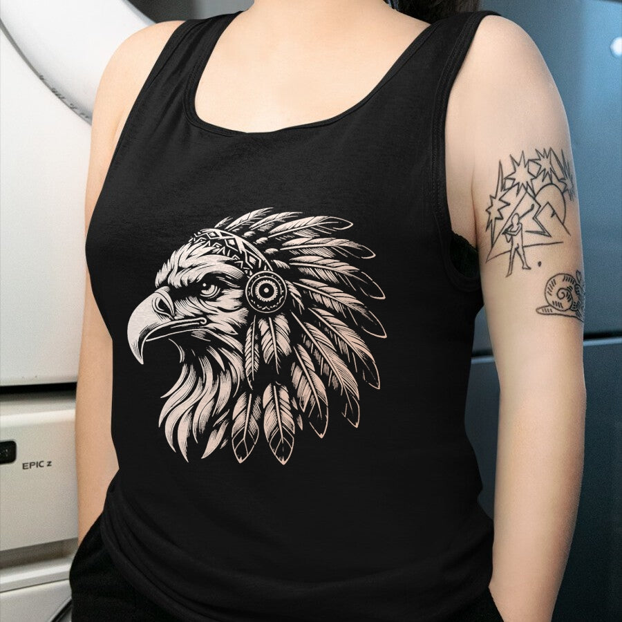 Native American T-Shirts, Vintage Native American Unisex T-Shirt/Hoodie/Sweatshirt HLT00 - Native American Indian Day Pride Indigenous Cherokee Eagle T-Shirt (1)