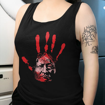 Native American T-Shirts, Vintage Native American Unisex T-Shirt/Hoodie/Sweatshirt HLT00 - Native American Indigenous Red Hand Indian Blood Themed T-Shirt (4)