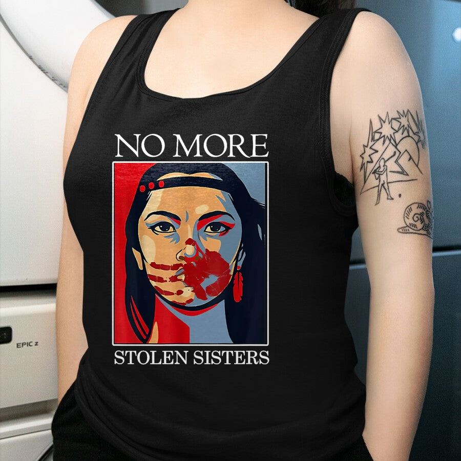 Native American T-Shirts, Vintage Native American Unisex T-Shirt/Hoodie/Sweatshirt HLT00 - Honor Awareness Native Americans No More Stolen Sisters T-Shirt