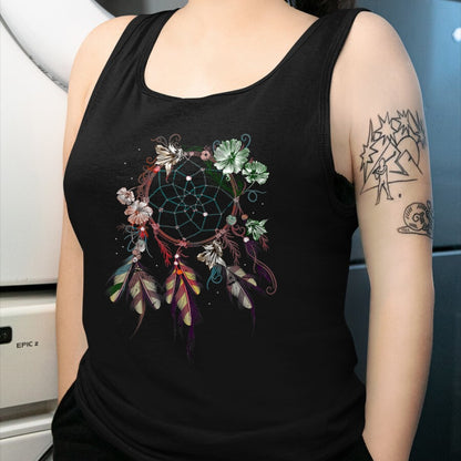 Native American T-Shirts, Vintage Native American Unisex T-Shirt/Hoodie/Sweatshirt HLT00 - Native American Indian Colorful Dreamcatcher T-Shirt (1)