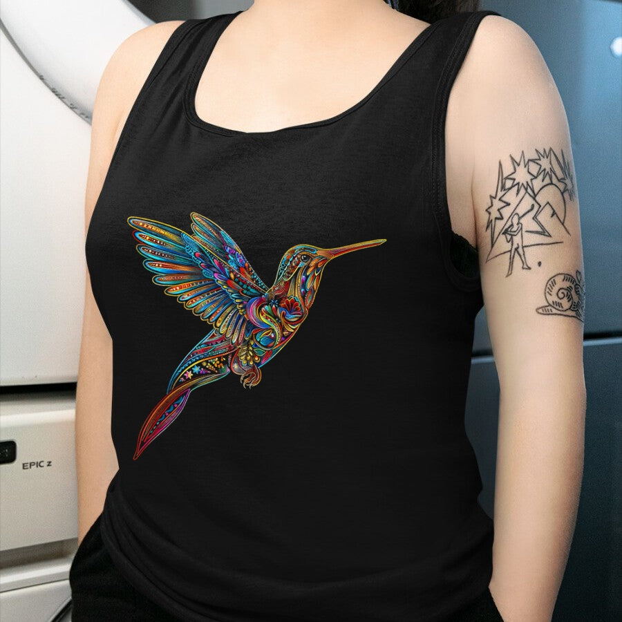 Native American T-Shirts, Vintage Native American Unisex T-Shirt/Hoodie/Sweatshirt HLT00 - Hummingbird Native American Tribal Arts Indian Indigenous T-Shirt (1)