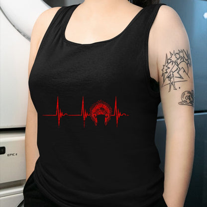 Native American T-Shirts, Vintage Native American Unisex T-Shirt/Hoodie/Sweatshirt HLT00 - Native American Headdress Indian Chief Heartbeat EKG Pulse T-Shirt