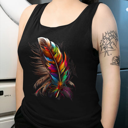 Native American T-Shirts, Vintage Native American Unisex T-Shirt/Hoodie/Sweatshirt HLT00 - Feather Southwest Native American Indian Tribal Art Graphic T-Shirt