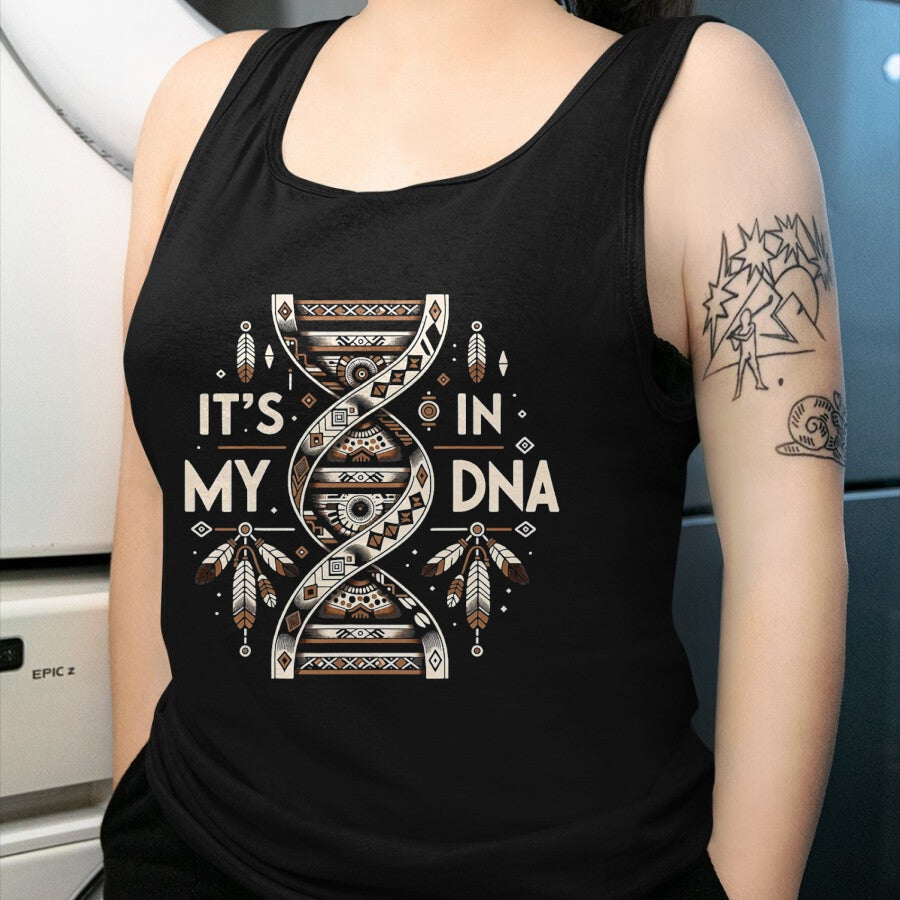 Native American T-Shirts, Vintage Native American Unisex T-Shirt/Hoodie/Sweatshirt HLT00 - It's In My DNA Native Heritage Month Proud Native American T-Shirt (1)