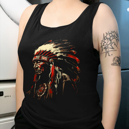 Native American T-Shirts, Vintage Native American Unisex T-Shirt/Hoodie/Sweatshirt HLT00 - Retro Vintage American Motorcycle Indian native Bikers Gift T-Shirt (1)