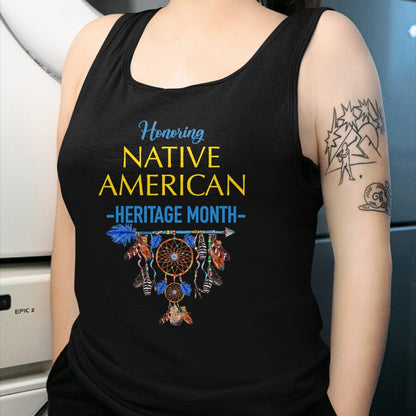 Native American T-Shirts, Vintage Native American Unisex T-Shirt/Hoodie/Sweatshirt HLT00 - It's All Indian Land Native American Heritage Month 2021 T-Shirt (1)