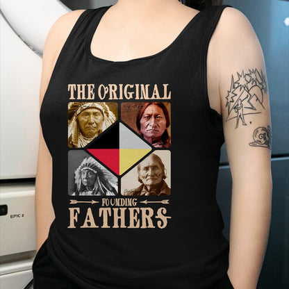Native American T-Shirts, Vintage Native American Unisex T-Shirt/Hoodie/Sweatshirt HLT00 - Original Founding Fathers Native American Tribe T-Shirt (1)