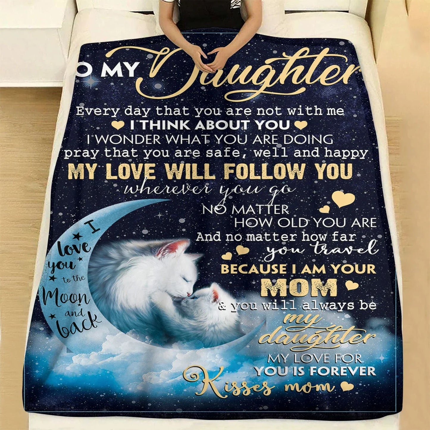 Special Gift For Your Daughter Blanket - From Mom