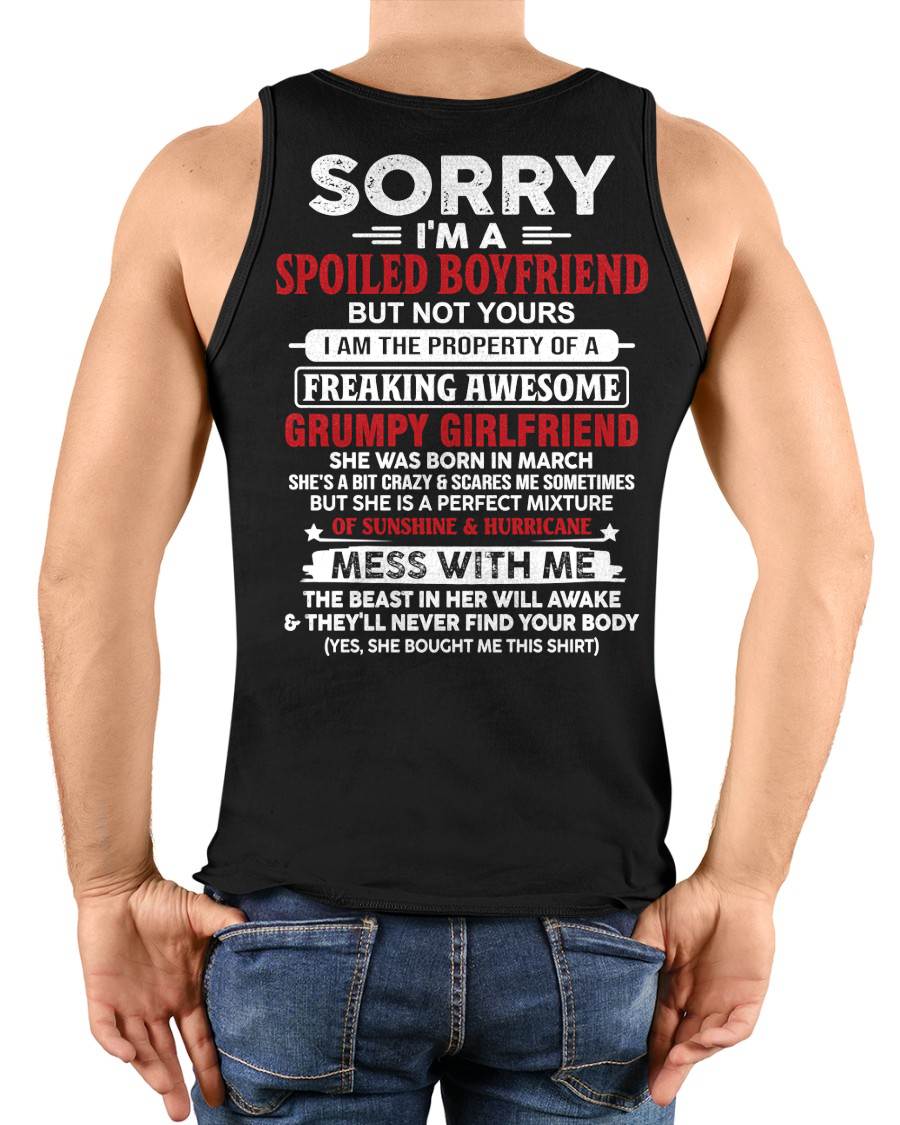 March - Spoiled Boyfriend - Perfect Gift From Girlfriend - EBIL03 (SKU11-18-03)