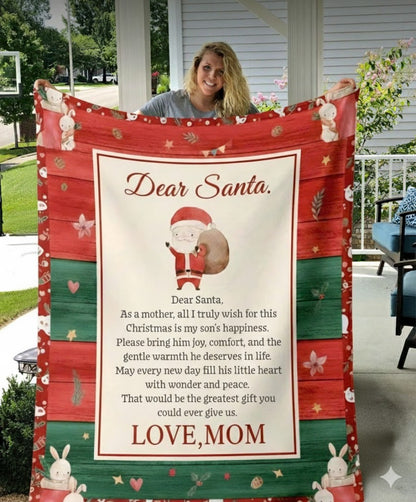Special Gift For Your Son Blanket - From Mom