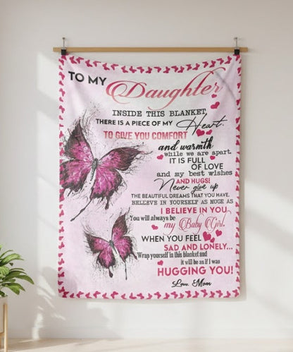 Special Gift For Your Daughter Blanket - From Mom