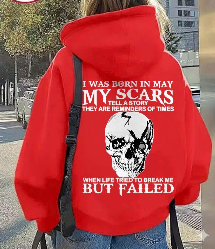 My Scars Tell A Story – T-Shirt For Woman – DOAN05 (SKU10-27-05)