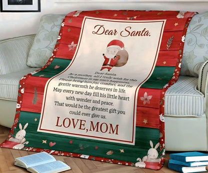Special Gift For Your Son Blanket - From Mom