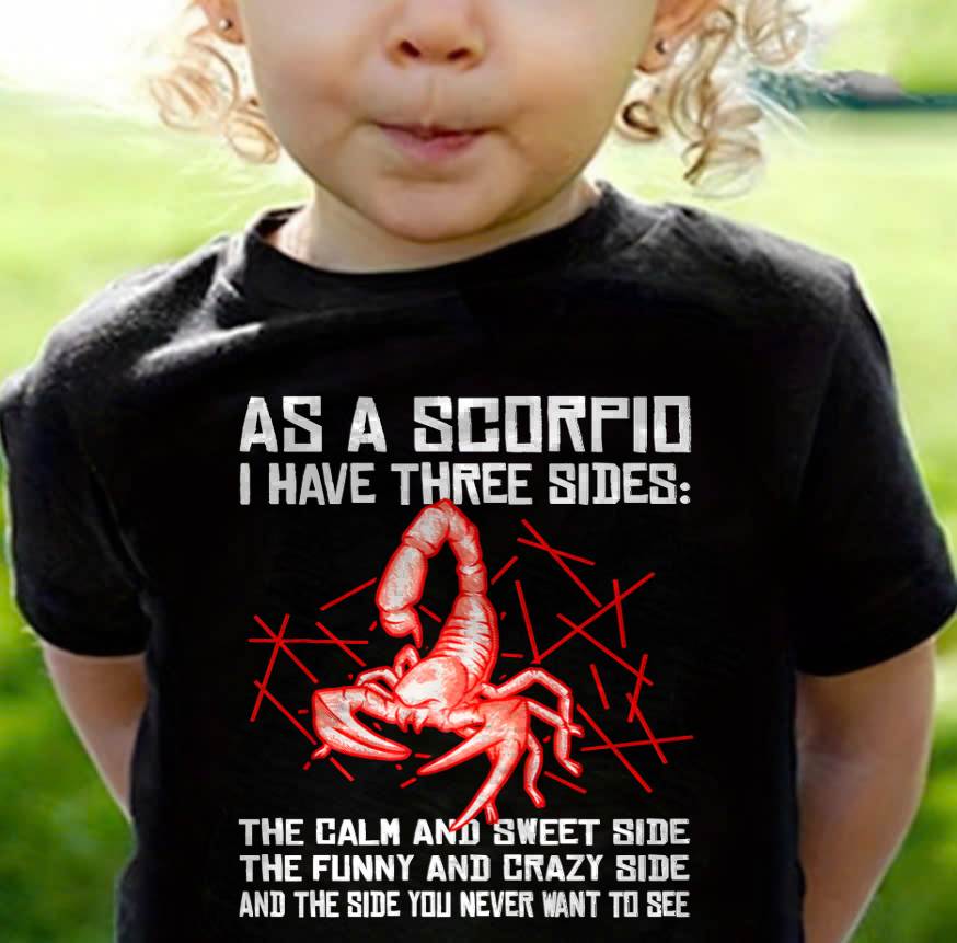 As A Scorpio - T-Shirt For Woman - DONN (SKU2602-204)