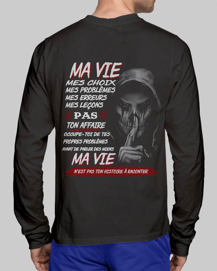 MA VIE – T-shirt pour homme – DOAN00 (SKU12-247)