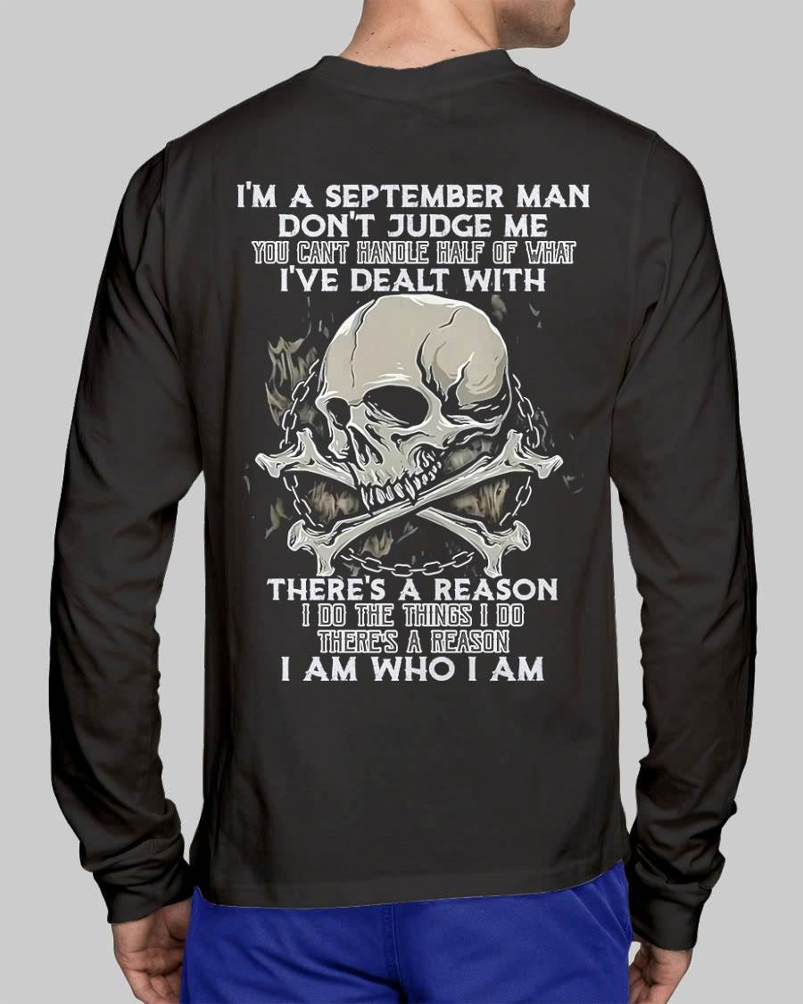 SEPTEMBER – DON’T JUDGE ME – T-SHIRT FOR MAN – DONN09 (SKU26T-01-04-09)