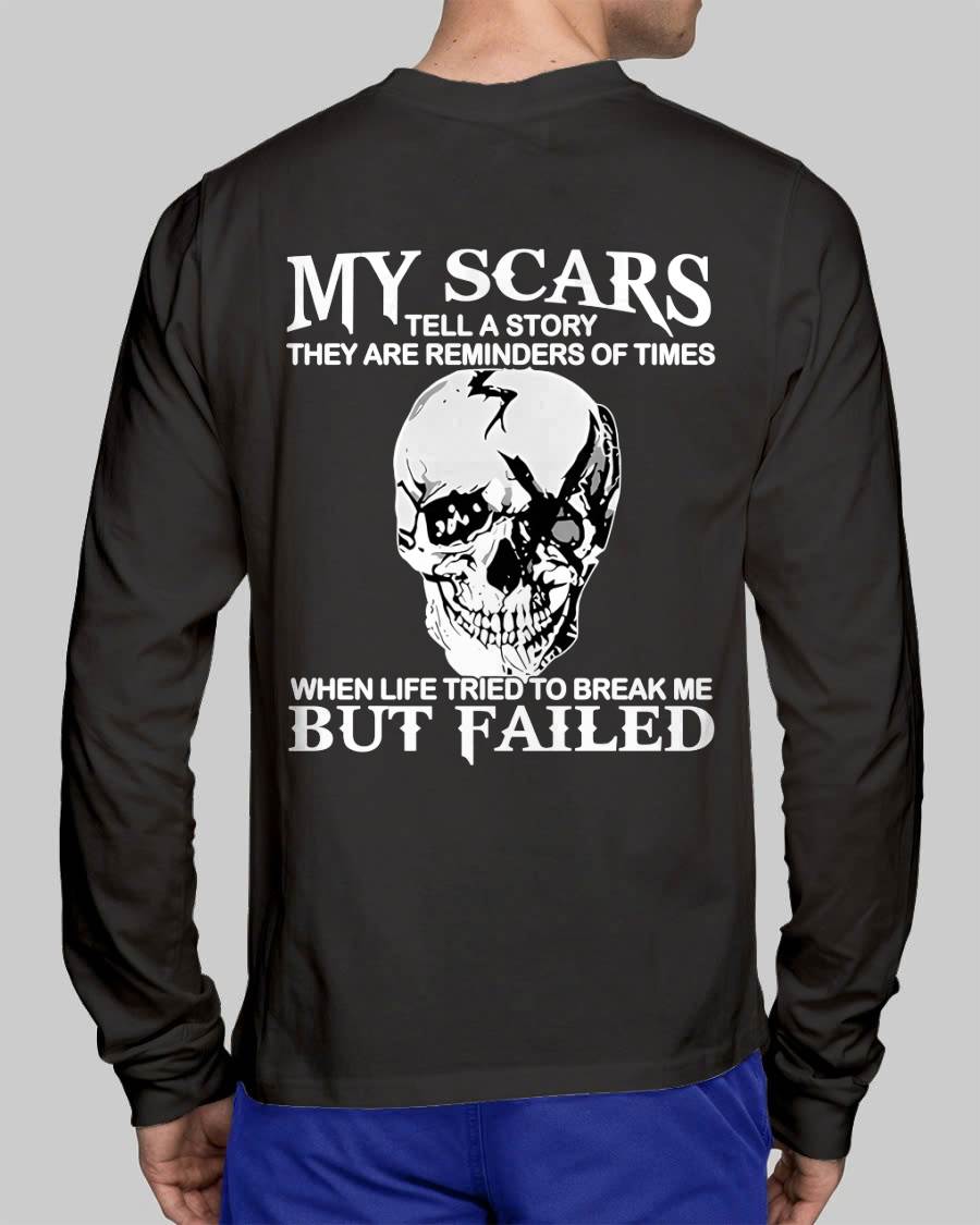 My Scars Tell A Story – T-Shirt For Man – DONN00 (SKU10-27-00)