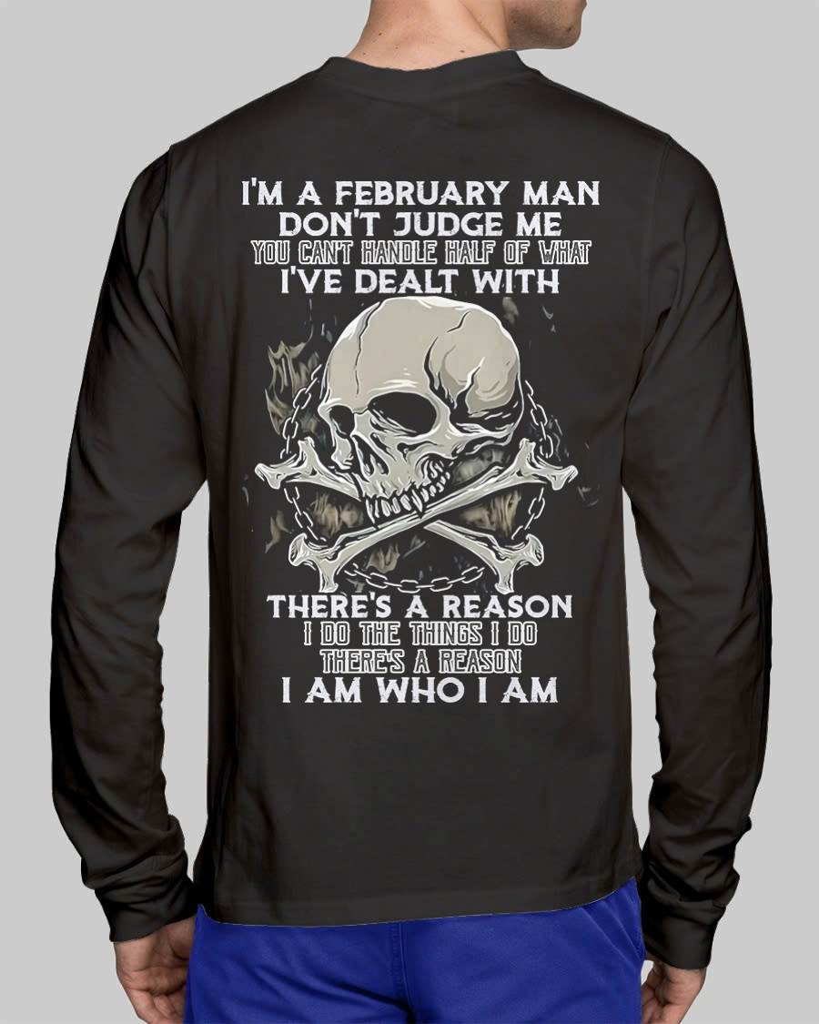 FEBRUARY - DON'T JUDGE ME – T-SHIRT FOR MAN – DOAN02 (SKU26T-01-04-02)
