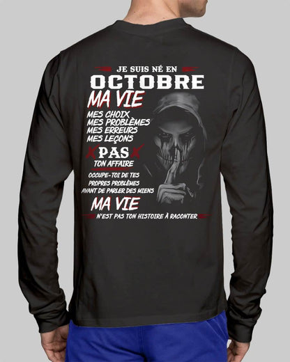 MA VIE – T-shirt pour homme – DOAN10 (SKU12-269-10)