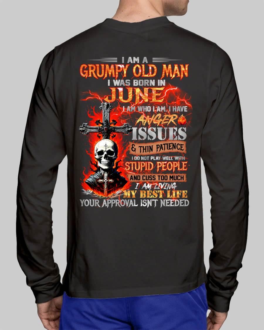 I Am A Grumpy Old Man – T-Shirt For Man – DOAN06 (SKU12-319-06)