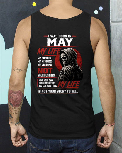 MAY - MY LIFE - T SHIRT FOR MAN - DONN05 (SKU2607-329-05)